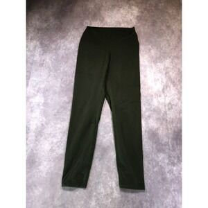 Yunoga Womens High Waisted Yoga Leggings Forest Green Size Large Athleisure